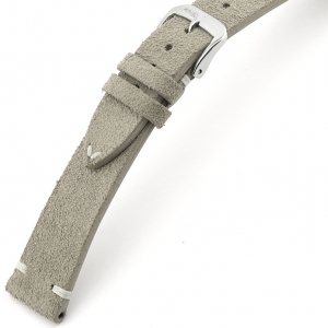 Rios Hudson Uhrenarmband Wildleder Grau