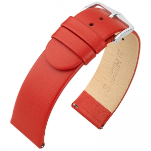 Hirsch Scandic Uhrenarmband Rot