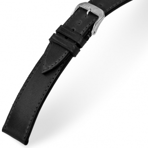 Rios Seattle Uhrenarmband Shell Cordovan Schwarz
