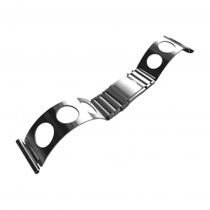 Fischer Hit Rally Stahl Uhrenarmband 28557 - Vintage NOS 70er Jahre - 20/16