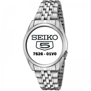 Seiko 5 Uhrenarmband 7S26-01V0 Typ 1 Edelstahl 18mm