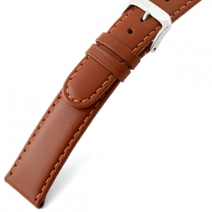 Rios Arizona Uhrenarmband Sattelleder Cognac