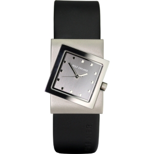 Rolf Cremer Turn 491997 Uhrenarmband Schwarz Leder 22mm