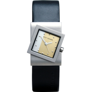 Rolf Cremer Turn 492300 Uhrenarmband Schwarz Leder 22mm