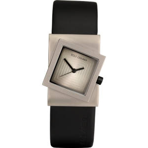 Rolf Cremer Turn 492304 Uhrenarmband Schwarz Leder 22mm