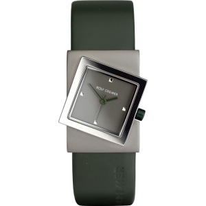 Rolf Cremer Turn 492308 Uhrenarmband Dunkelgrün Leder 22mm