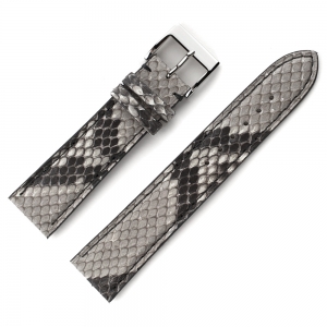 LIC Kalahari Echtes Pythonleder Uhrenarmband Natur