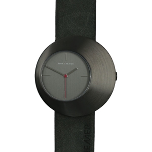 Rolf Cremer Eclips 505905 Uhrenarmband Grau Antik Leder 20mm