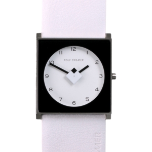 Rolf Cremer Cube 506008 Uhrenarmband Weiss 32mm