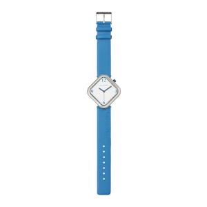 Rolf Cremer Turn 492368 Uhrenarmband Blau Leder 22mm