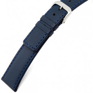 Rios Cashmere Uhrenarmband Lammleder Blau