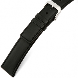 Rios Cashmere Uhrenarmband Lammleder Schwarz