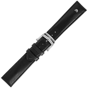 Maurice Lacroix Eliros Easychange Uhrenarmband Kalbsleder Schwarz