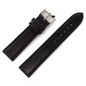 LIC Madras Ziegenleder Uhrenarmband Schwarz