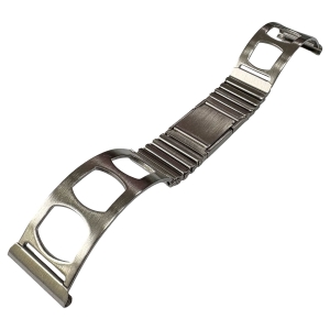 Pfistra Rally Stahl Uhrenarmband 8018/C - Vintage NOS 70er Jahre - 20/18/16mm