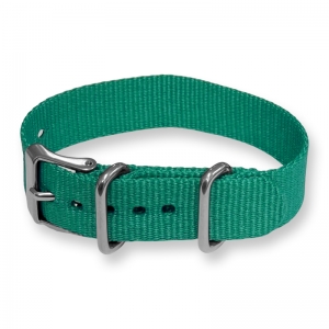 Grünes ZULU NATO Nylon Uhrenarmband SMALL - 16mm