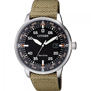 Citizen Eco-Drive Aviator BM7390-14E Uhrenarmband 20mm