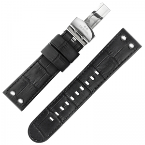 TW Steel CEO Adesso Uhrenarmband CE7001 Schwarz Faltschliesse 22mm