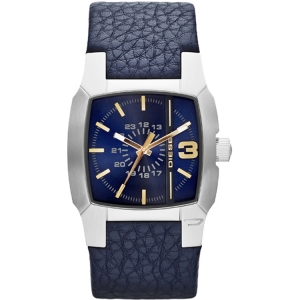 Diesel DZ1636 Uhrenarmband Leder Blau