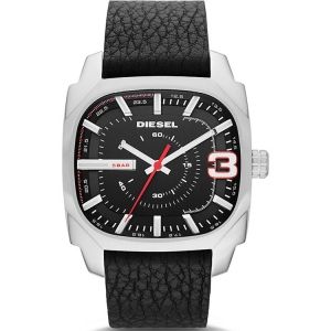 Diesel DZ1652 Uhrenarmband Leder Schwarz