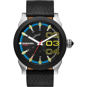 Diesel DZ1677 Uhrenarmband Leder Schwarz