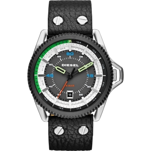 Diesel DZ1717 Uhrenarmband Leder Schwarz