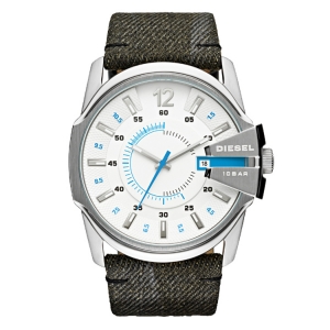 Diesel DZ1725 Uhrenarmband Denim Grau