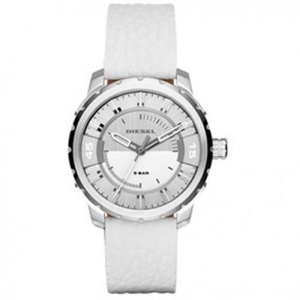 Diesel DZ1731 Uhrenarmband Leder Weiss
