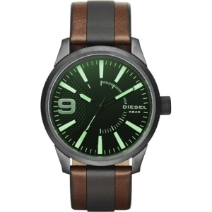 Diesel DZ1765 Uhrenarmband Leder Schwarz/Braun