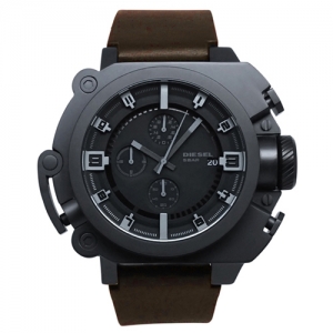 Diesel DZ4243 Uhrenarmband Leder Schwarz
