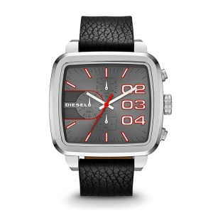 Diesel DZ4304 Uhrenarmband Leder Schwarz