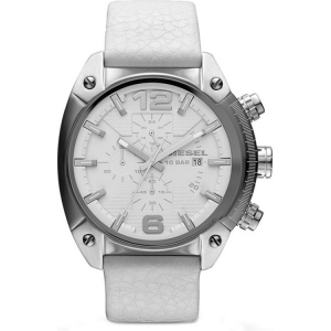 Diesel DZ4315  Uhrenarmband Leder Weiss