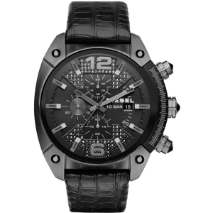 Diesel DZ4372 Uhrenarmband Leder Schwarz
