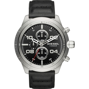 Diesel DZ4439 Uhrenarmband Leder Schwarz