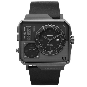 Diesel DZ7241 Uhrenarmband Leder Schwarz