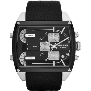 Diesel DZ7326 Uhrenarmband Leder Schwarz