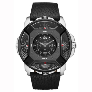 Diesel DZ7384 Uhrenarmband Leder Schwarz