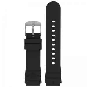 Luminox 3000 Black Out Uhrenarmband Original Navy SEAL Gummi - FP.3000.21H