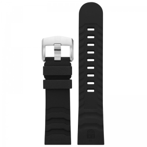 Luminox 3600 3800 Serie Uhrenarmband Gummi Schwarz 24mm - FP.3800.80Q