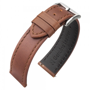 Kalbsleder Uhrenarmband Braun