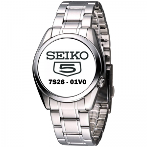 Seiko 5 Uhrenarmband 7S26-01V0 Typ 2 Edelstahl 18mm