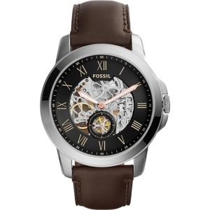 Fossil ME3095 Uhrenarmband Leder Braun