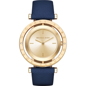 Michael Kors MK2526 Uhrenarmband Leder Blau