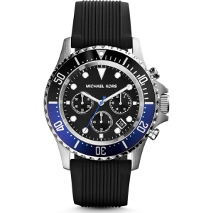 Michael Kors MK8365 Uhrenarmband Gummi Schwarz