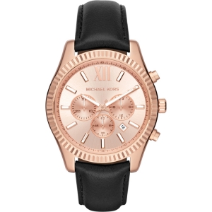 Michael Kors MK8516 Uhrenarmband Leder Schwarz