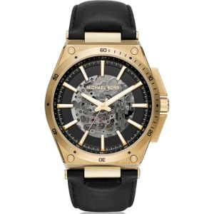 Michael Kors MK9031 Uhrenarmband Leder Schwarz