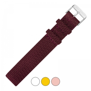 Paul Hewitt Perlon Uhrenarmband Dunkelrot 20mm