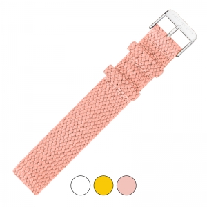 Paul Hewitt Perlon Uhrenarmband Rosa 20mm