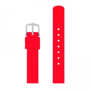 Picto Uhrenarmband Silikon Rot 12mm