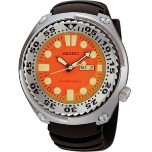 Seiko Sawtooth Uhrenarmband SHC067 und SHC059 Gummi Schwarz